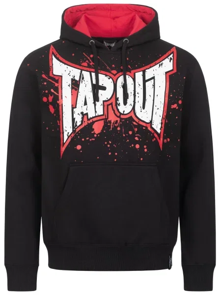 Tapout Megztinis be užsegimo ryškiai raudona / juoda balta