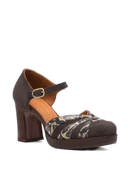Pantofi cu toc Chie Mihara maro