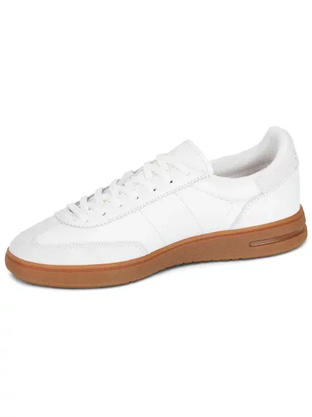 Sneakerși Polo Ralph Lauren din dantelă alb