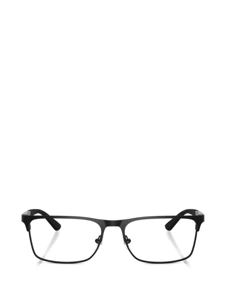 Ochelari de soare dreptunghiulari Emporio Armani negru