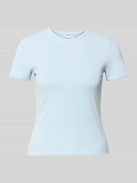 T-shirt z falistym brzegiem Jake*s Casual