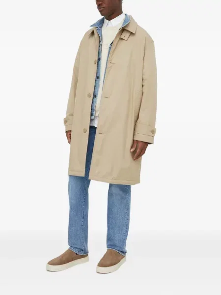 Карирани дънки straight leg Levi's® с шипове кафяво