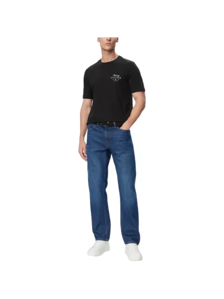 Póló Tommy Hilfiger fekete