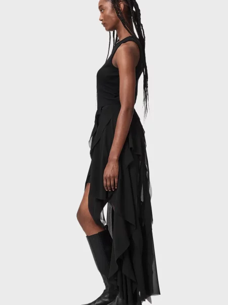 Юбка Allsaints черная