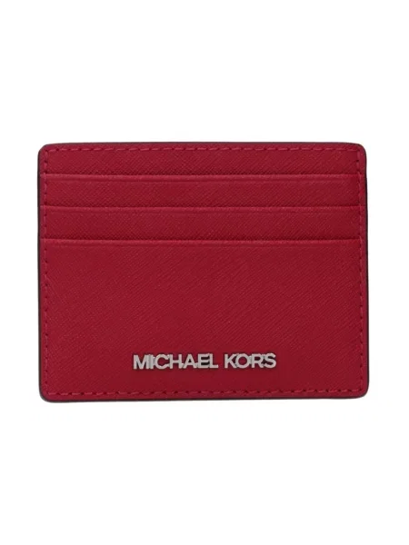 Portfel Michael Kors skórzany czerwony