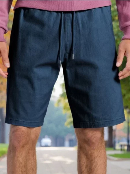 Sinsay Szorty jogger niebieski