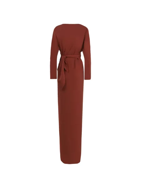 Rochie maxi Cortana plic maro