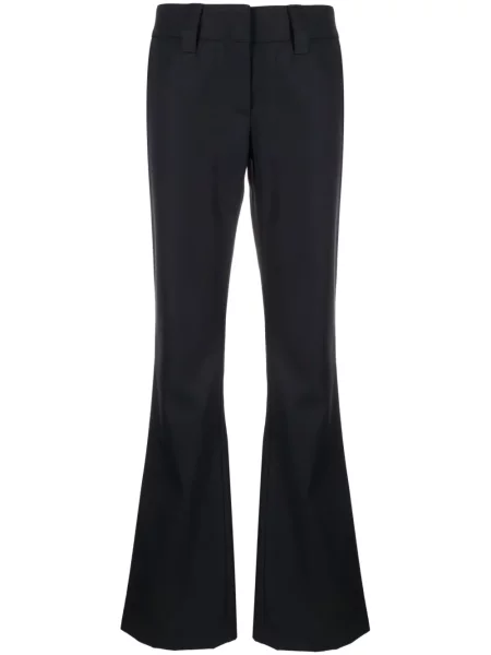 Pantaloni Palm Angels cu talie joasă albastru