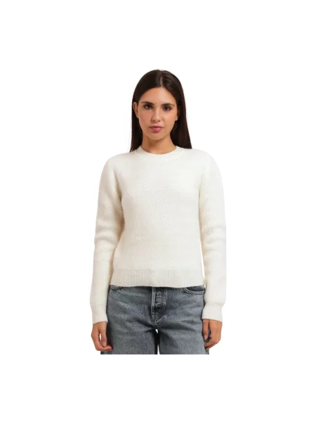 Sweter Hugo wełniany biały