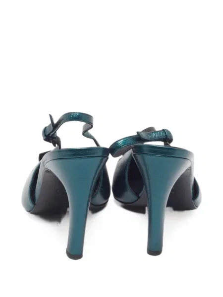 Pantofi cu toc Tory Burch slingback albastru