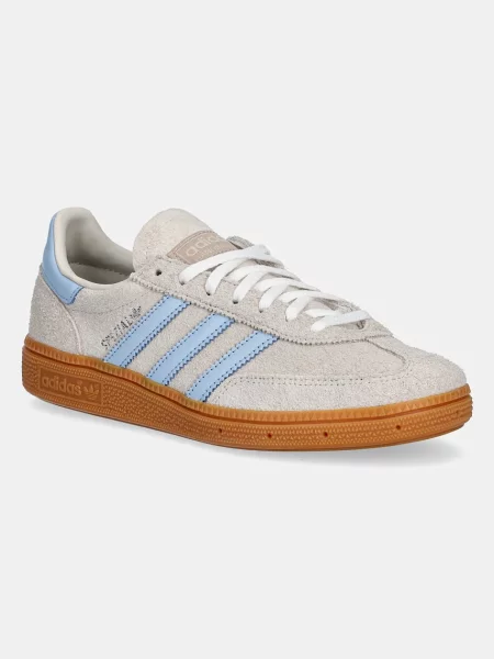 Semišové tenisky adidas Originals Handball Spezial W sivá