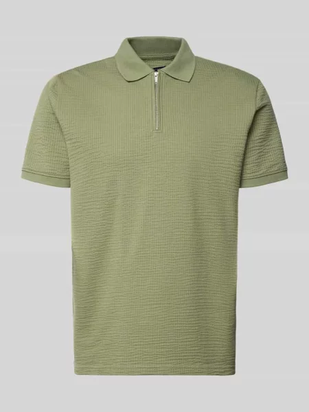 Koszulka polo o kroju regular fit z fakturowanym wzorem Mcneal