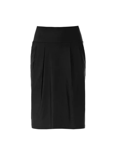 Spódnica plisowana Bitte Kai Rand ze stretchu czarna