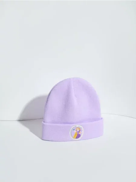 Sinsay Čepice beanie Disney Princess levandulová