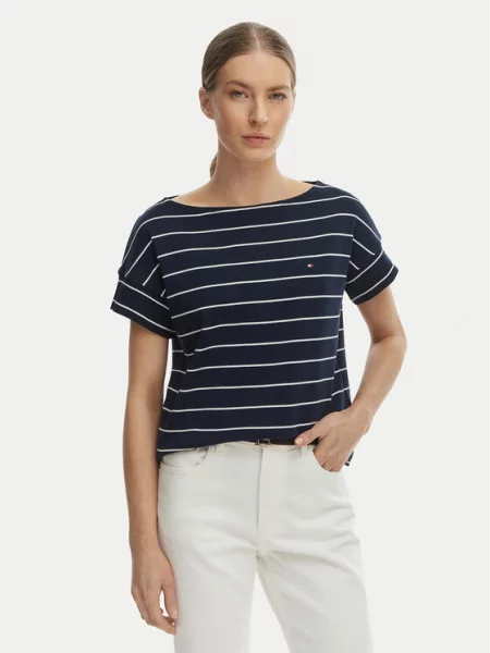 Tommy Hilfiger Majica Mornarsko modra