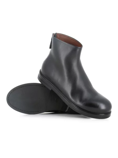 Buty do kostki Marsell skórzane czarne