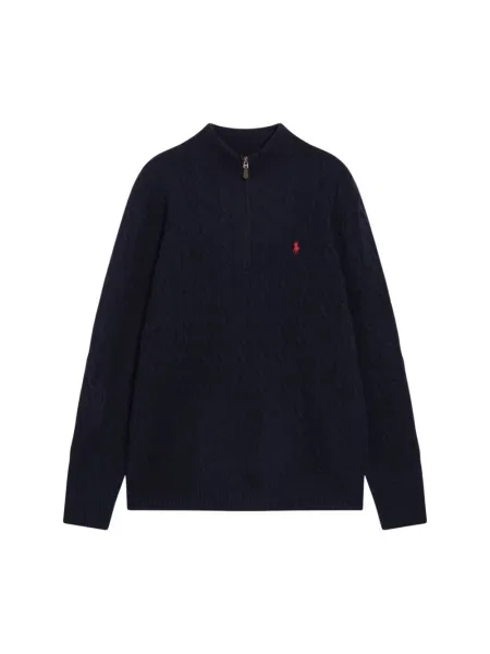 Polo Ralph Lauren sweter wełniany niebieski
