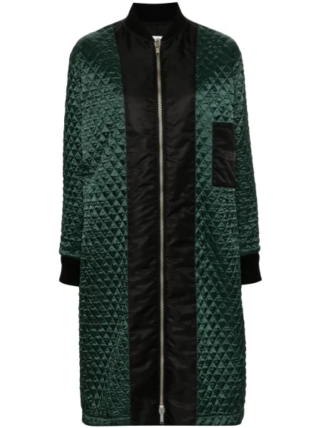 Palton Mm6 Maison Margiela cu autograf verde