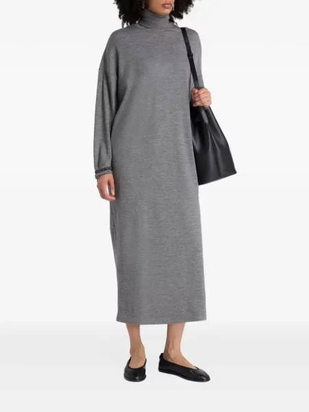 Rochie maxi Brunello Cucinelli gri