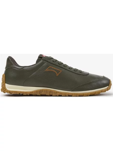 Buty do biegania Camper Drift Walk Leather zielony ciemny jasnobrązowy 39 beżowy