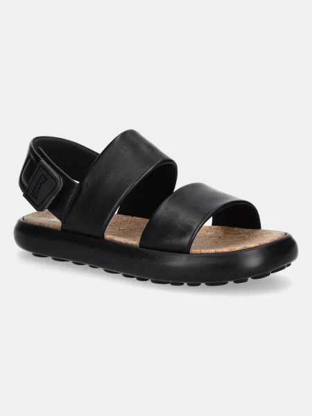 Кожени сандали Camper Pelotas Flota Sandal черно