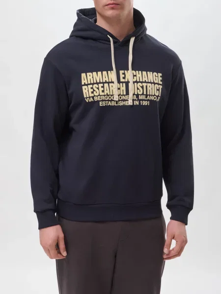 Худи Armani Exchange синее