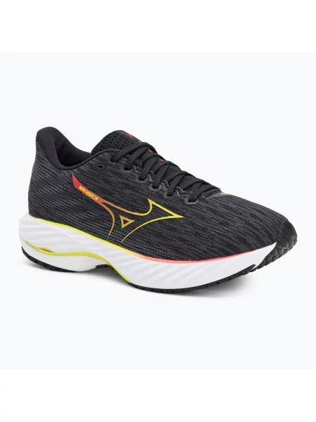 Női futócipő Mizuno Wave Rider 28 fekete/estvélyi primrose/mákpiros Wave Rider 28 fekete