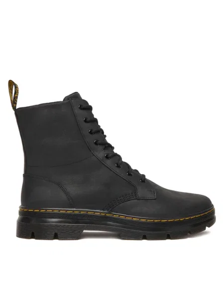 Usnjene casual škornji Dr. Martens črna