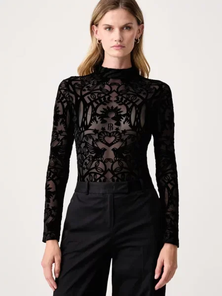 Fracomina body pentru femei negru