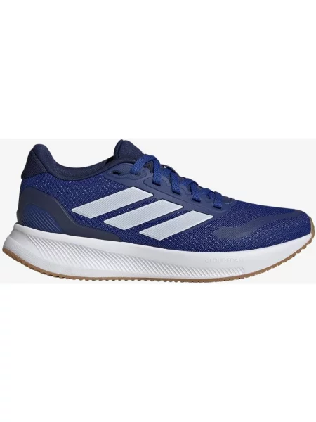 Buty Adidas Runfalcon 5 Niebieskie Junior białe