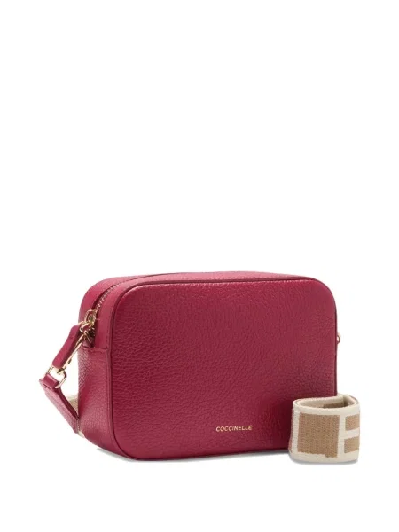 Geanta crossbody Coccinelle din piele roșu