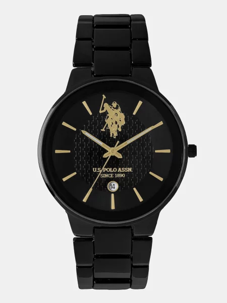 Годинник U.S. Polo Assn. LOGAN чорний