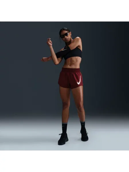 Nike Szorty Do Biegania 2 W 1 One Swoosh rot czerwone