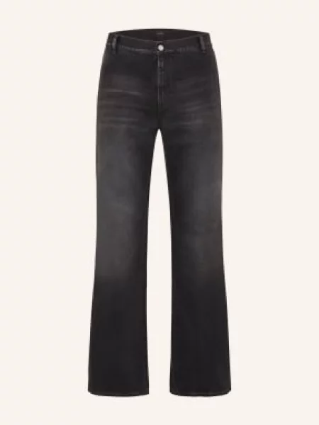 Amiri Dżinsy Bootcut Fit schwarz czarne