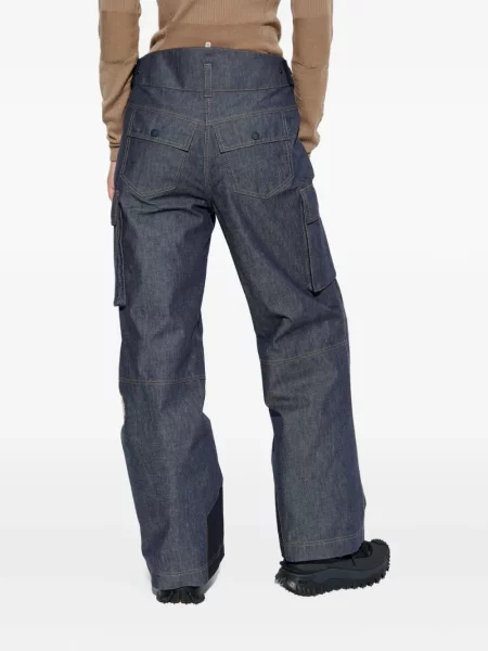 Pantaloni cargo Moncler Grenoble albastru