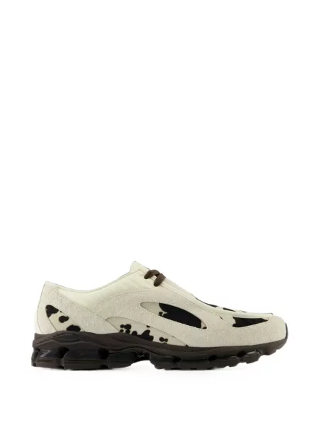 Sneakerși New Balance cu imagine cu model leopard negru