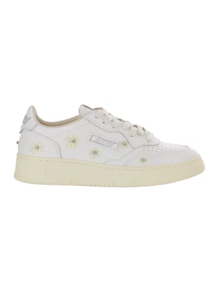 Autry Obuwie Kobieta 38 EU Skóra Sneakers biały