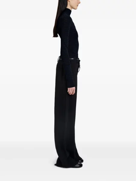 Βελούδινος ριγέ τοπ Proenza Schouler μπλε