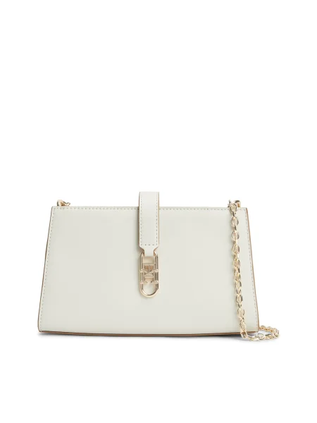 TOMMY HILFIGER Torba za čez ramo LIBRE kremna / zlata bež