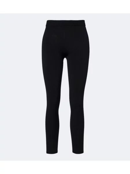 Decupat leggings Balenciaga negru