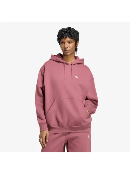 Geacă Adidas Originals din fleece roz