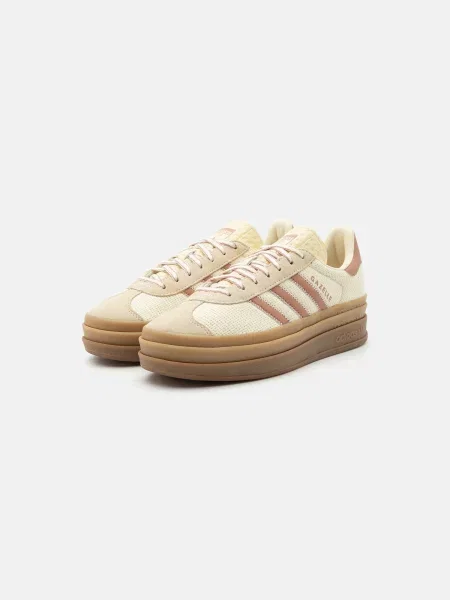 ADIDAS ORIGINALS Nízke tenisky Gazelle / krémová / staroružová béžová