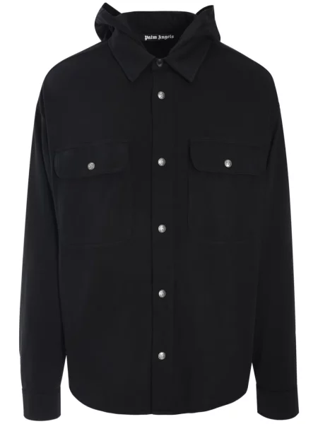 Hanorac cu glugă Palm Angels negru