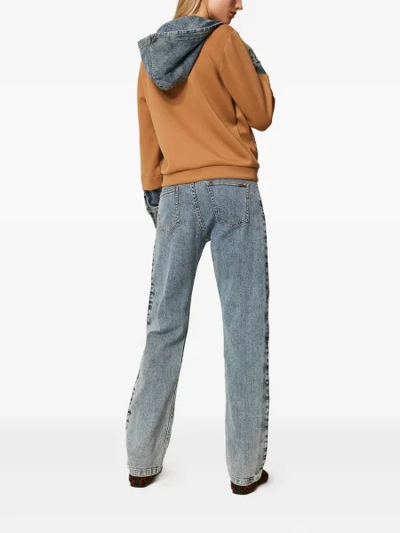 Blugi Twinset cu dungi albastru