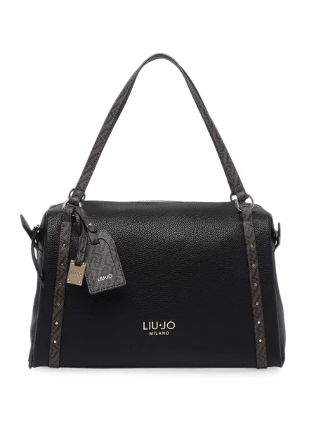 Geantă shopper Liu Jo cu imagine negru