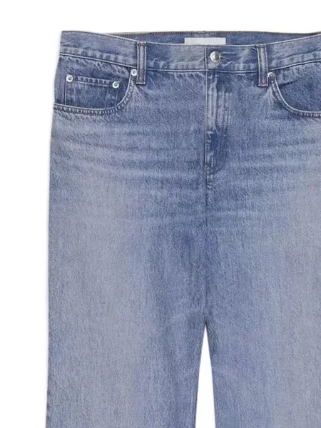 Egyenes szárú farmernadrág Helmut Lang kék