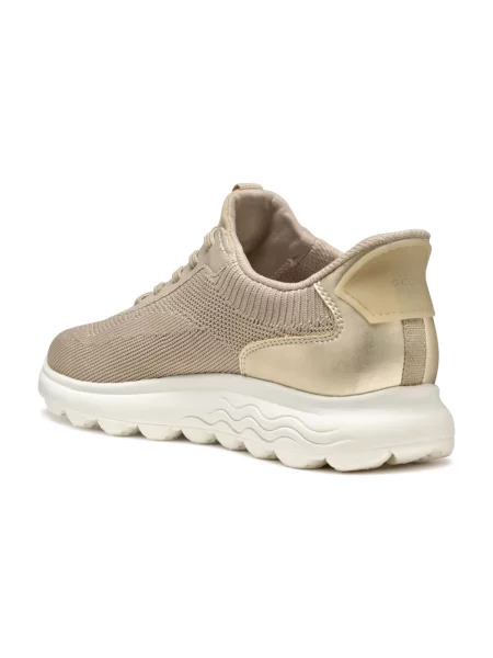 Sneakersy Geox wsuwane beżowe