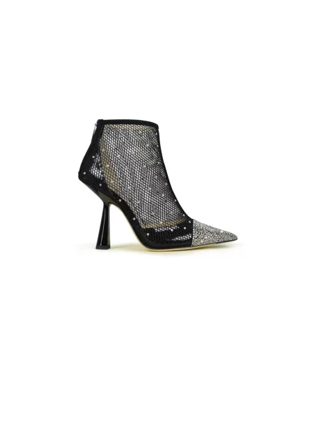 Botki Jimmy Choo skórzane czarne