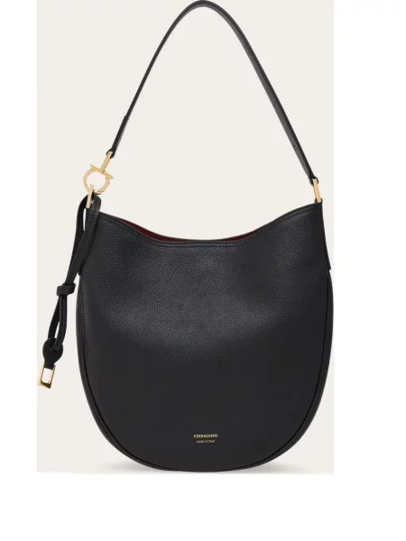 Geantă de mână Ferragamo din piele negru