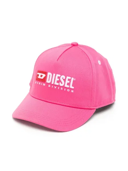 Czapka z daszkiem dziecięca Diesel różowa